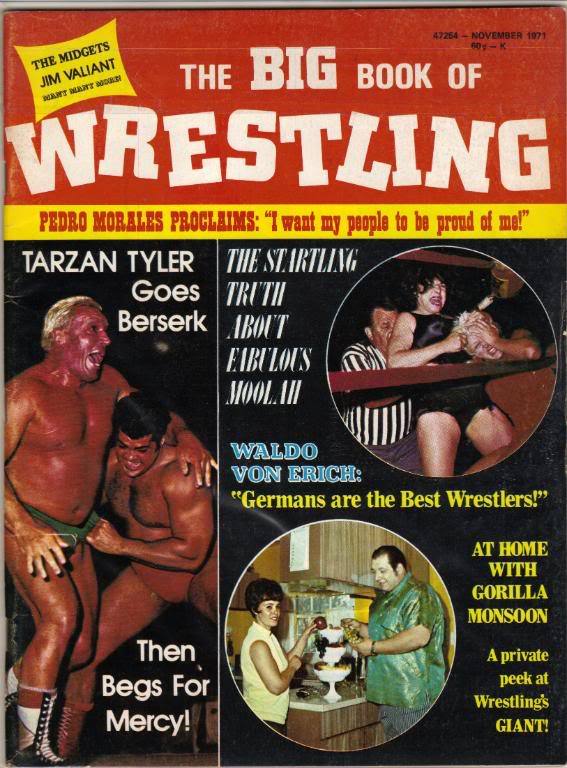 The Big book of wrestling November 1971 Magazine PWcatalog