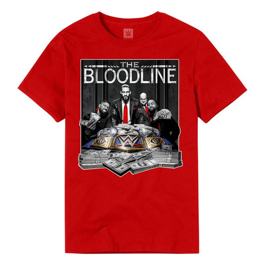 The Bloodline We The Ones Red Authentic T-Shirt Pwcatalog