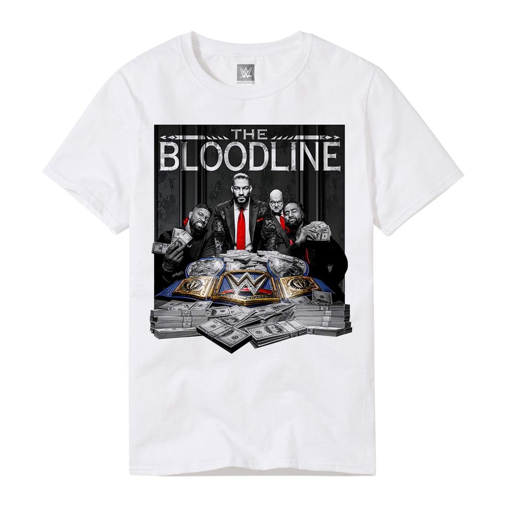 The Bloodline We The Ones White Authentic T-Shirt Pwcatalog