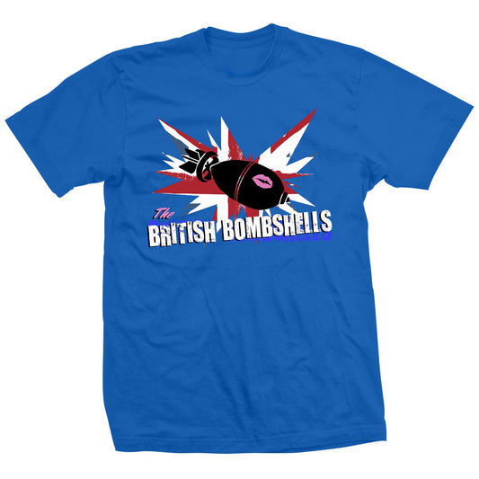 The Blossom Twins British Bombshells Blue Shirt