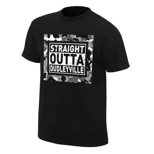 The Dudley Boyz Straight out of Dudleyville Authentic T-Shirt