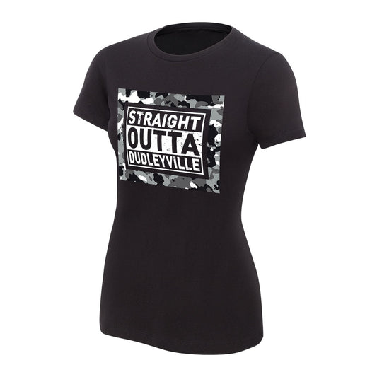 The Dudley Boyz Straight out of Dudleyville Women's Authentic T-Shirt