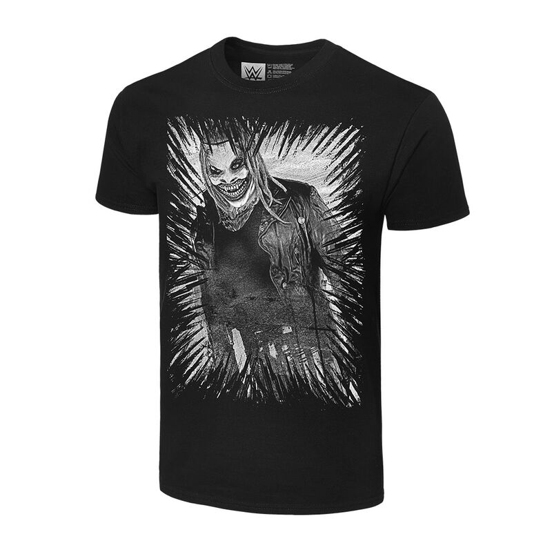 The Fiend Bray Wyatt Black-White Graphic T-Shirt Pwcatalog