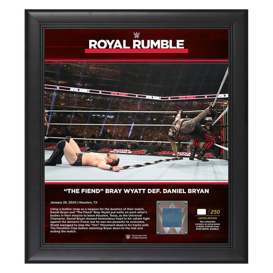 The Fiend Bray Wyatt Royal Rumble 2020 15x17 Limited Edition Plaque Pwcatalog