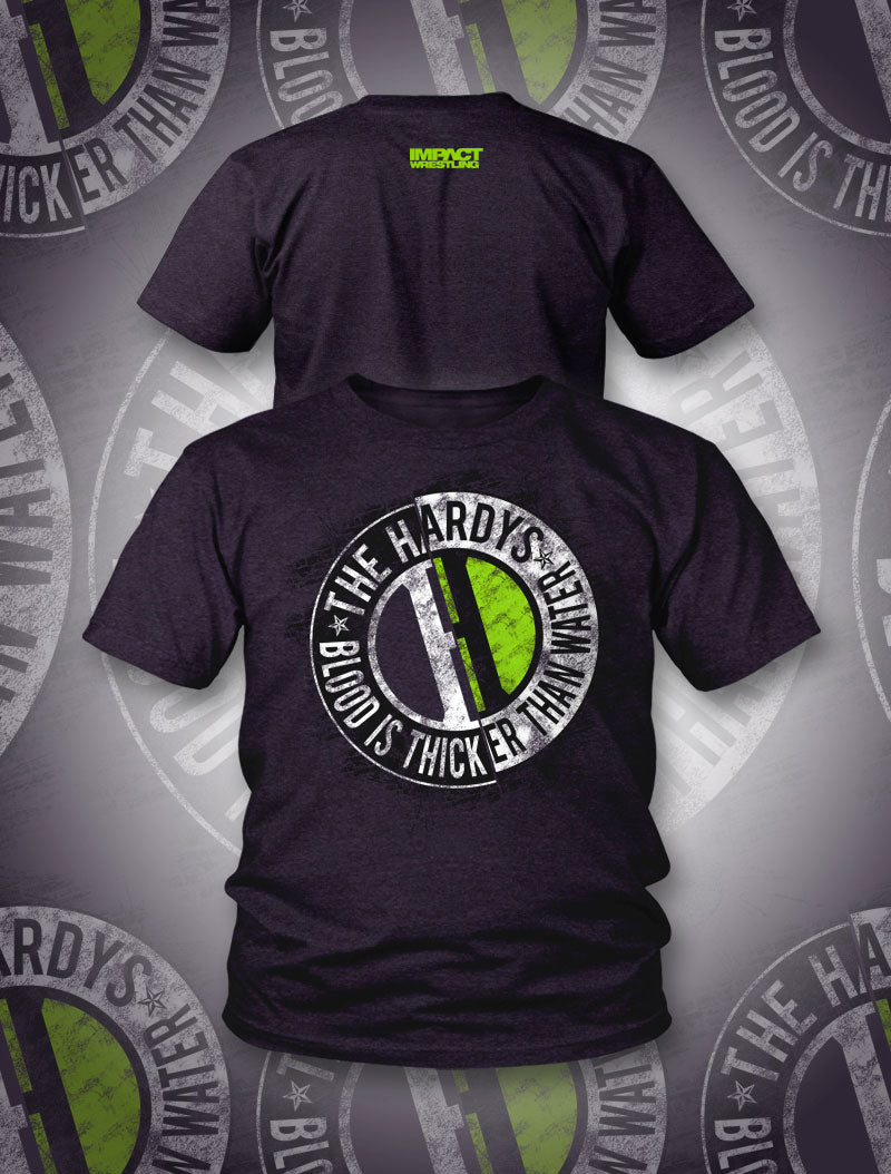 The Hardys Blood Is Thicker Than Water T-Shirt Pwcatalog