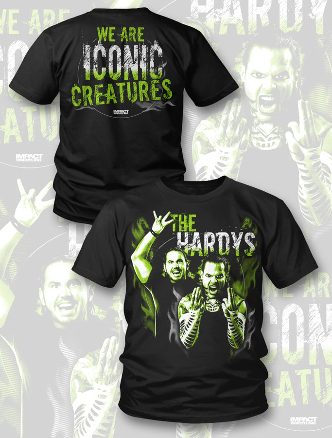 The Hardys We Are Iconic Creatures T-Shirt Pwcatalog