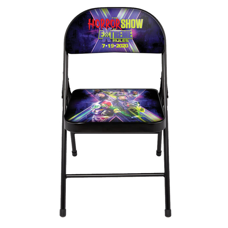 The Horror Show at Extreme Rules 2020 Event Folding Chair Chairs Pwcatalog