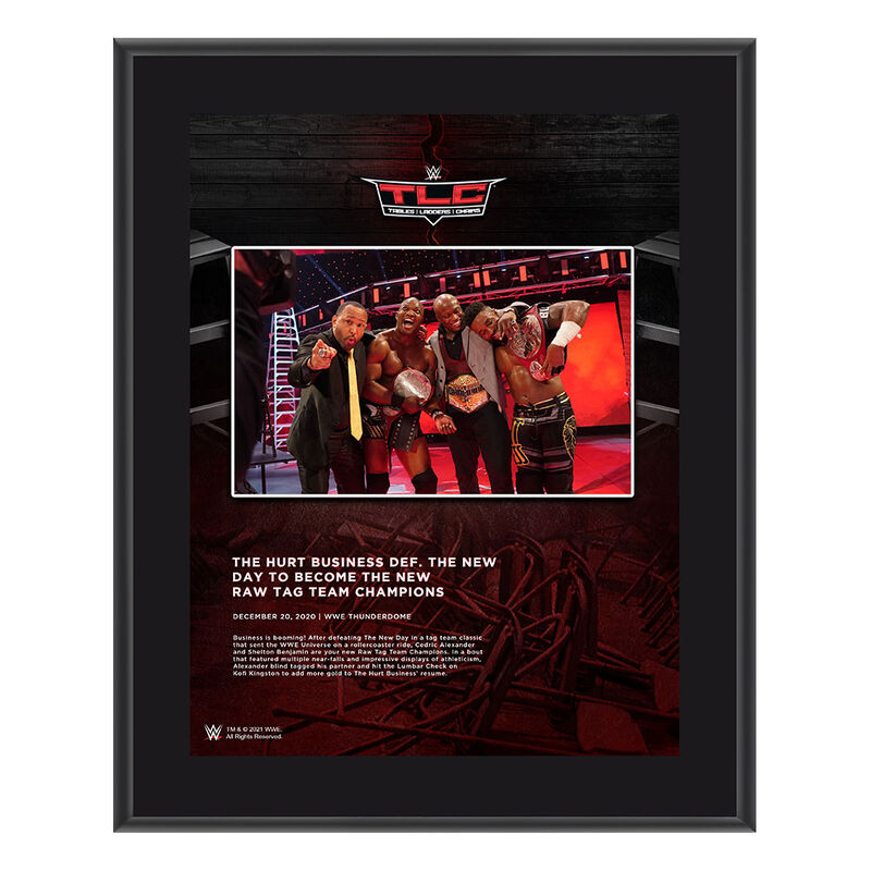 The Hurt Business TLC 2020 10x13 Commemorative Plaque Pwcatalog