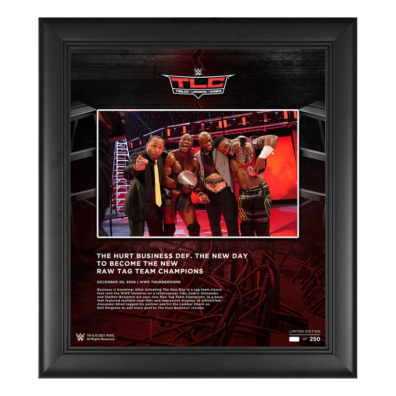 The Hurt Business TLC 2020 15 x 17 Commemorative Plaque Pwcatalog