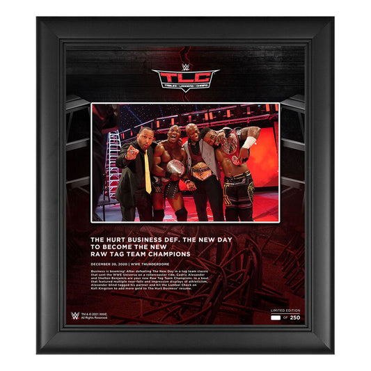 The Hurt Business TLC 2020 15 x 17 Commemorative Plaque Pwcatalog