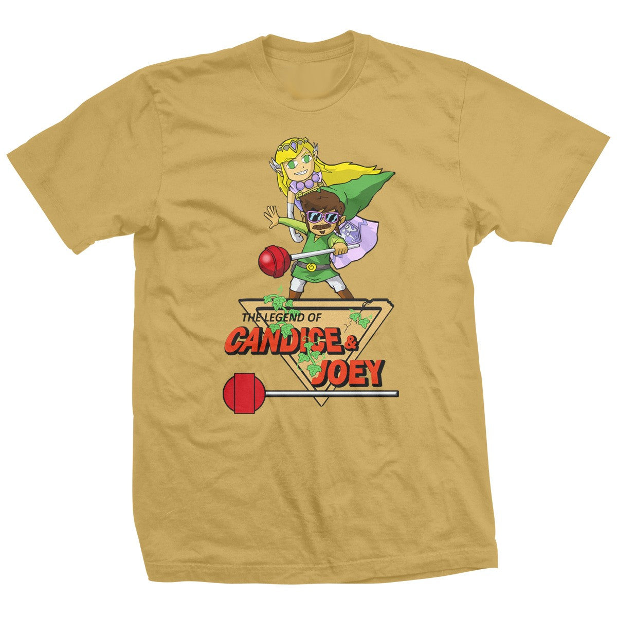 The Legend of Candice & Joey Cartoon T-Shirt