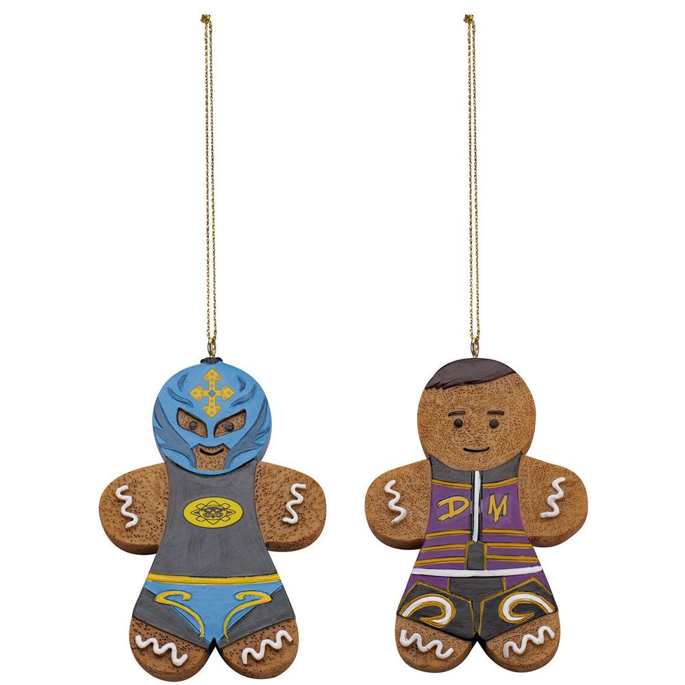 The Mysterios 2021 Gingerbread Ornament 2-Pack