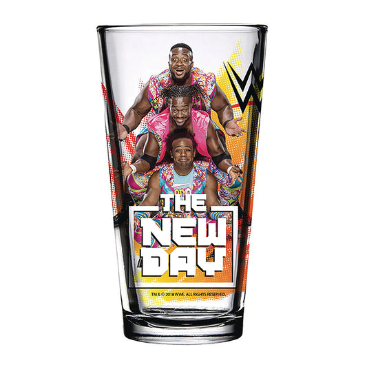 The New Day 2018 Toon Tumbler Pint Glass