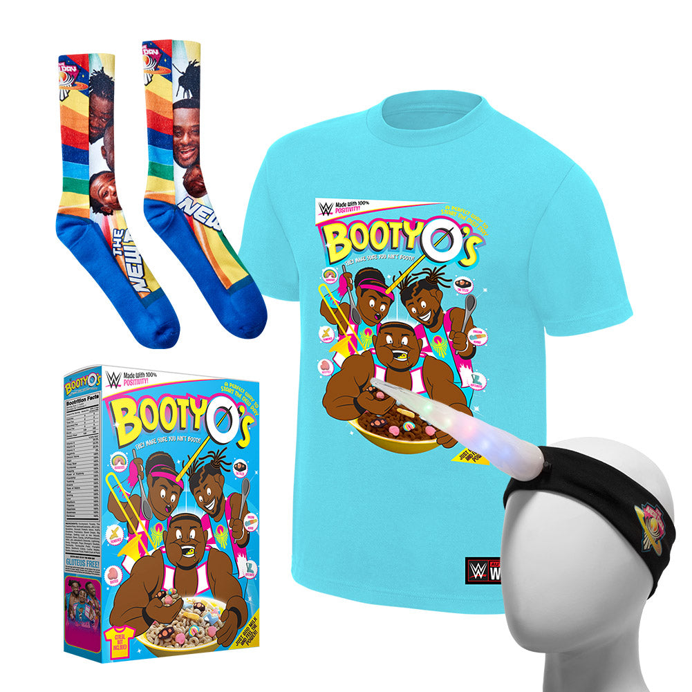 The New Day Booty-O's Halloween Youth T-Shirt Package