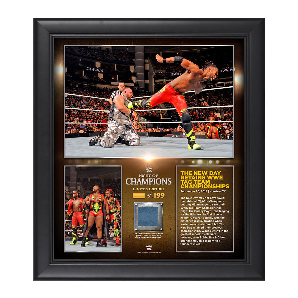 The New Day Night of Champions 2015 15 x 17 Photo Collage Plaque Pwcatalog
