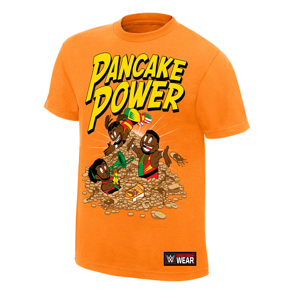 The New Day Pancake Power Youth Authentic T-Shirt Pwcatalog
