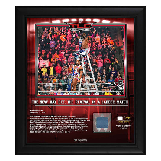 The New Day TLC 2019 15x17 Limited Edition Plaque