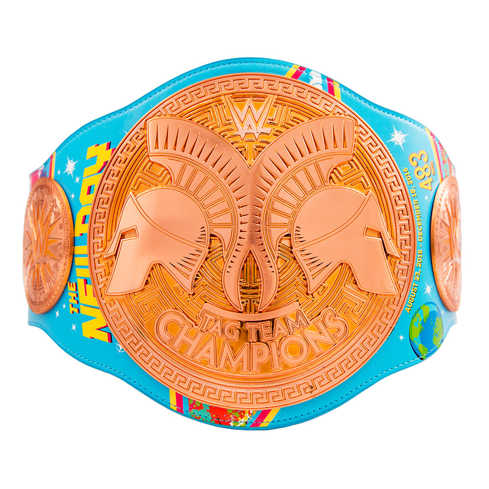 The New Day Tag Team Championship Replica Title Belt Pwcatalog
