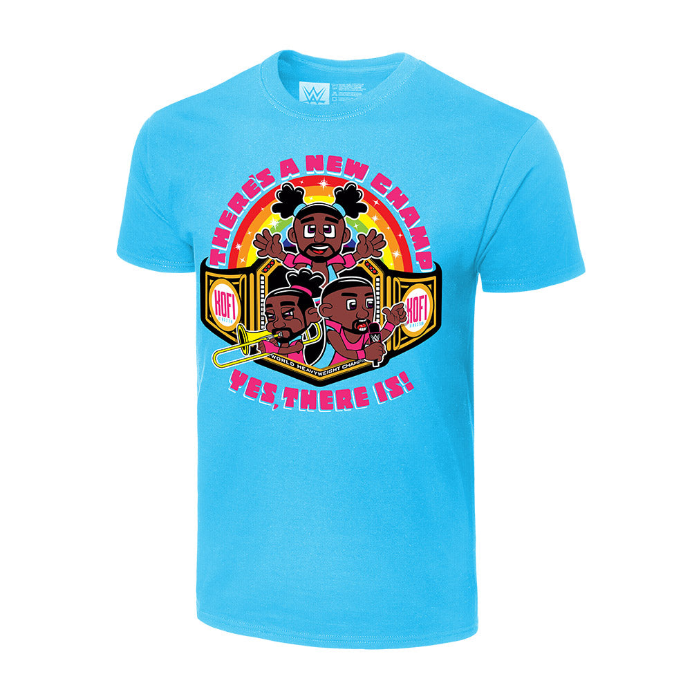 The New Day There's A New Champ Authentic T-Shirt Pwcatalog