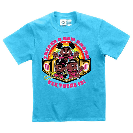 The New Day There's A New Champ Youth Authentic T-Shirt Pwcatalog