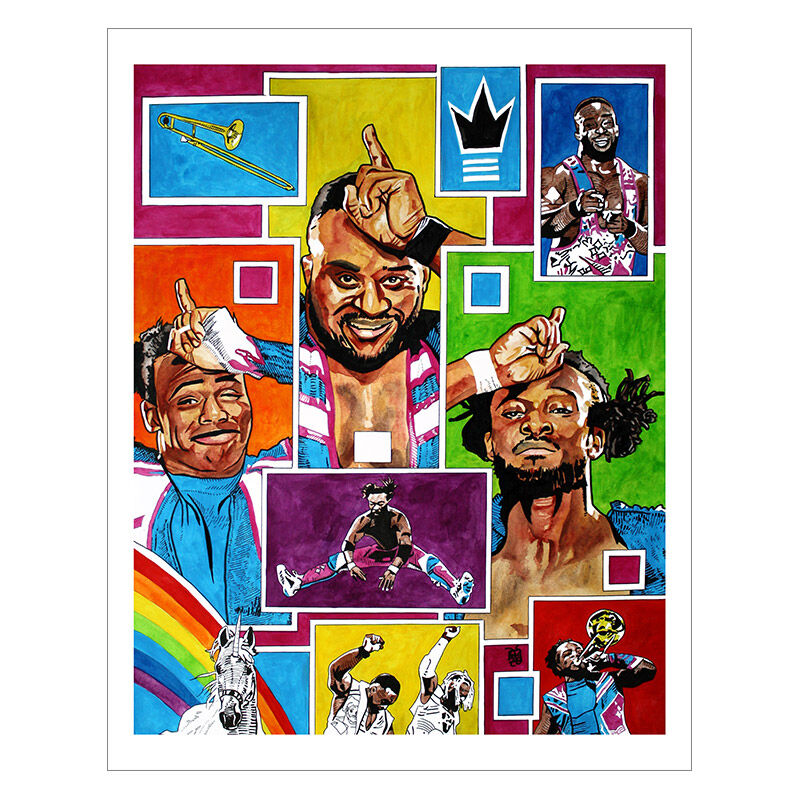 The New Day Unicorn 11 x 14 Rob Schamberger Art Print Pwcatalog