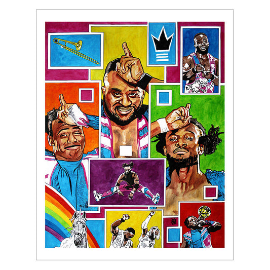 The New Day Unicorn 11 x 14 Rob Schamberger Art Print Pwcatalog