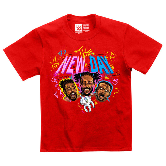 The New Day Unicorn Balloon Youth Authentic T-Shirt