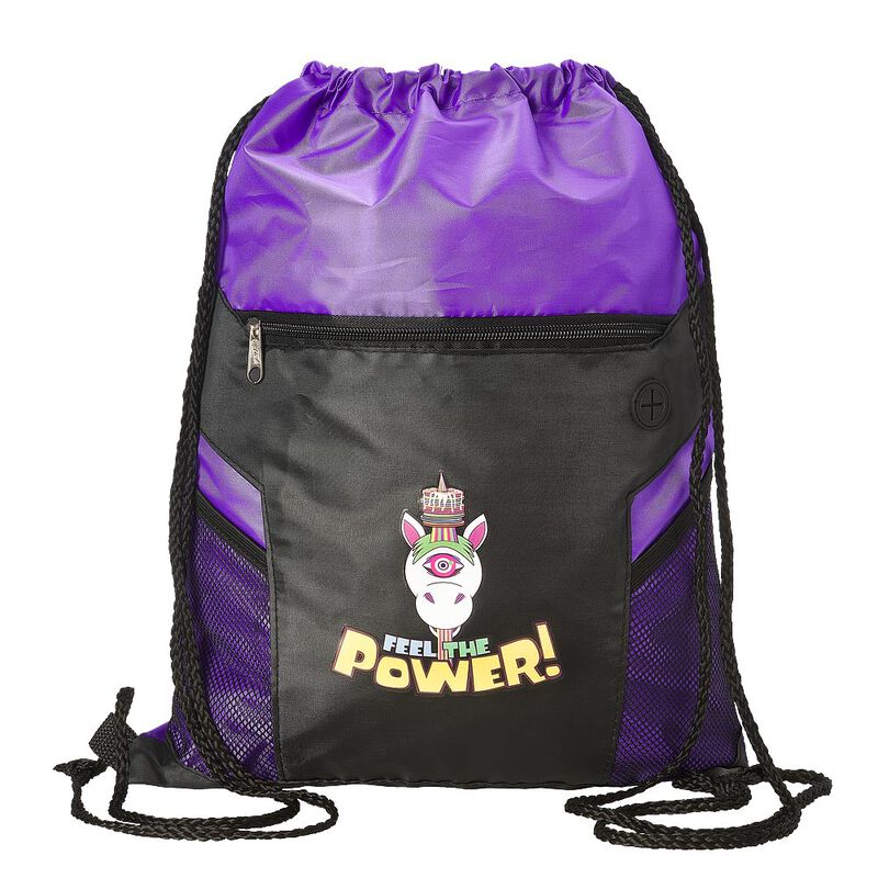 The New Day World Famous 8-Time Champs Drawstring Bag