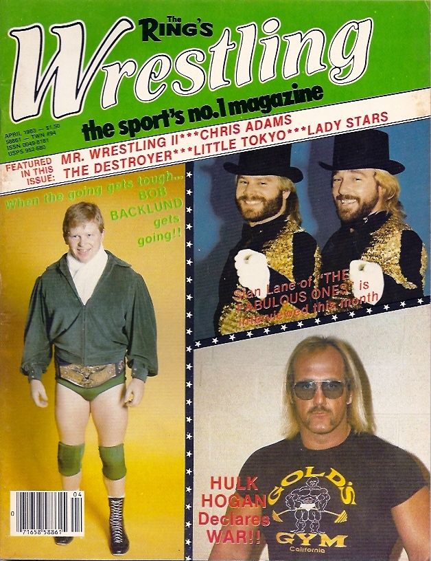 The Ring Wrestling April 1983 Magazine PWcatalog