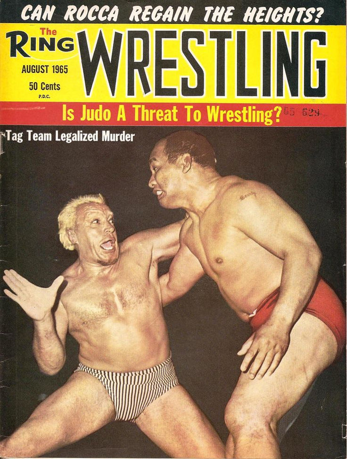 The Ring Wrestling August 1965 Magazine PWcatalog