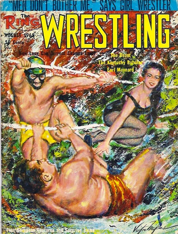 The Ring Wrestling August 1968 Magazine PWcatalog