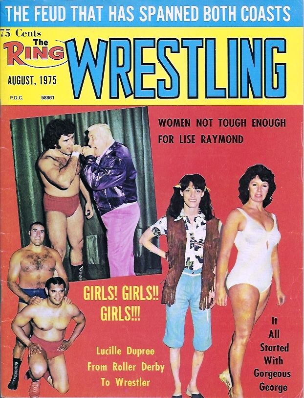 The Ring Wrestling August 1975 Magazine PWcatalog