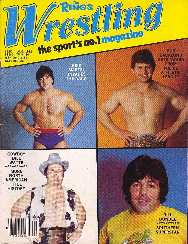 The Ring Wrestling August 1982 Magazine PWcatalog