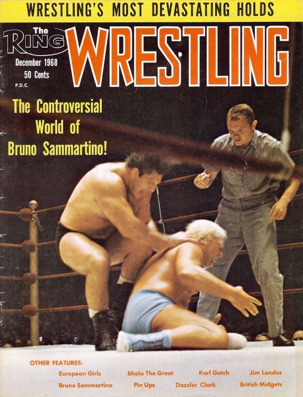 The Ring Wrestling December 1968 Magazine PWcatalog