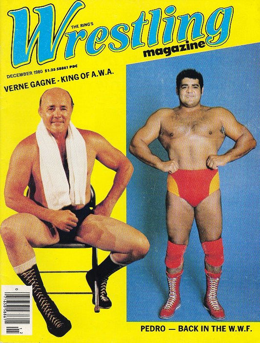 The Ring Wrestling December 1980 Magazine PWcatalog