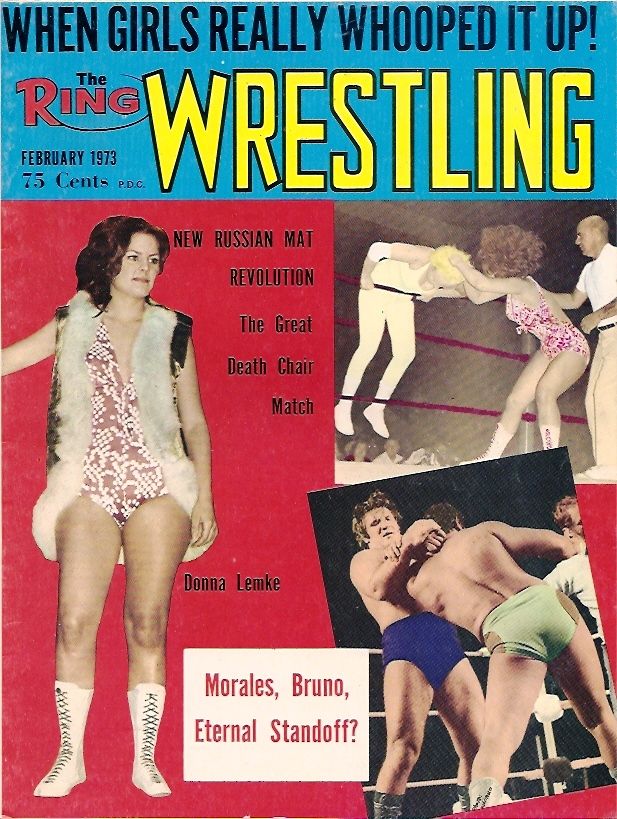 The Ring Wrestling February 1973 Magazine PWcatalog