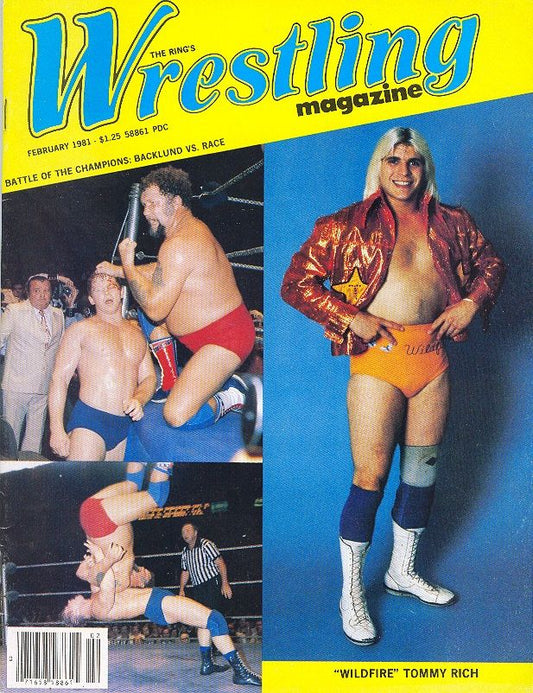 The Ring Wrestling February 1981 Magazine PWcatalog