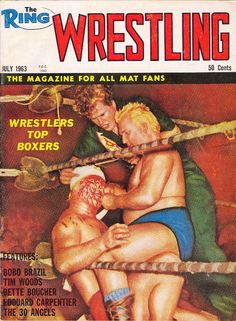 The Ring Wrestling July 1963 Magazine PWcatalog