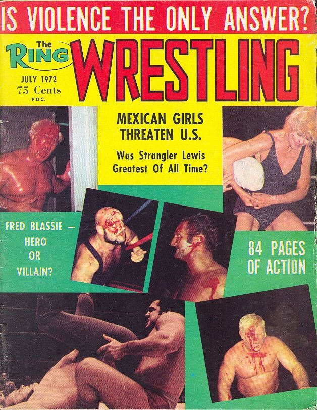 The Ring Wrestling July 1972 Magazine PWcatalog