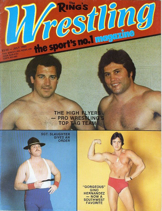 The Ring Wrestling July 1983 Magazine PWcatalog