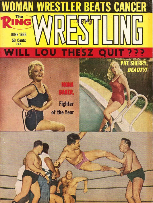 The Ring Wrestling June 1966 Magazine PWcatalog