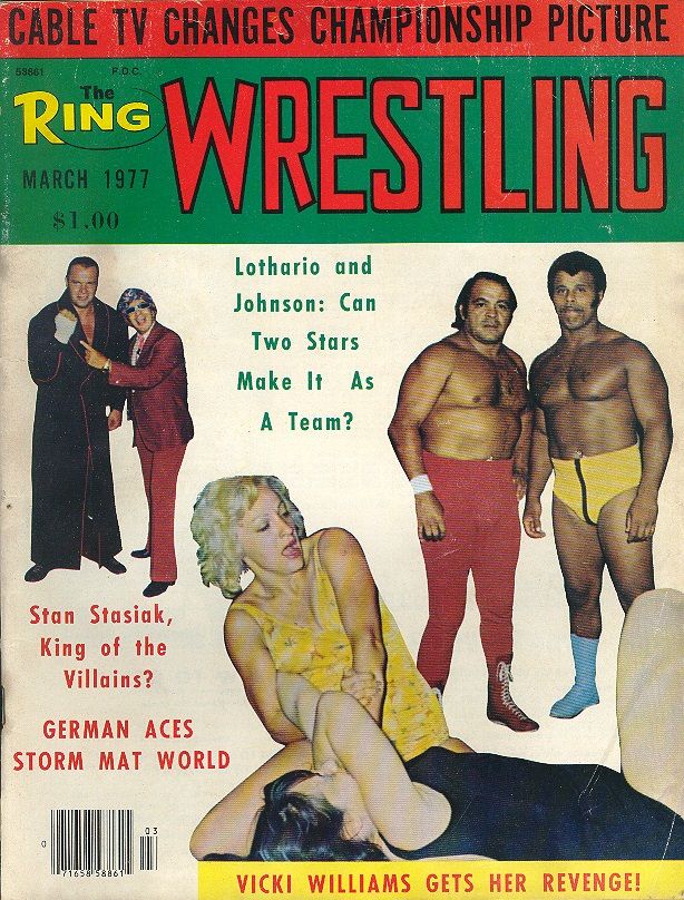 The Ring Wrestling March 1977 Magazine PWcatalog