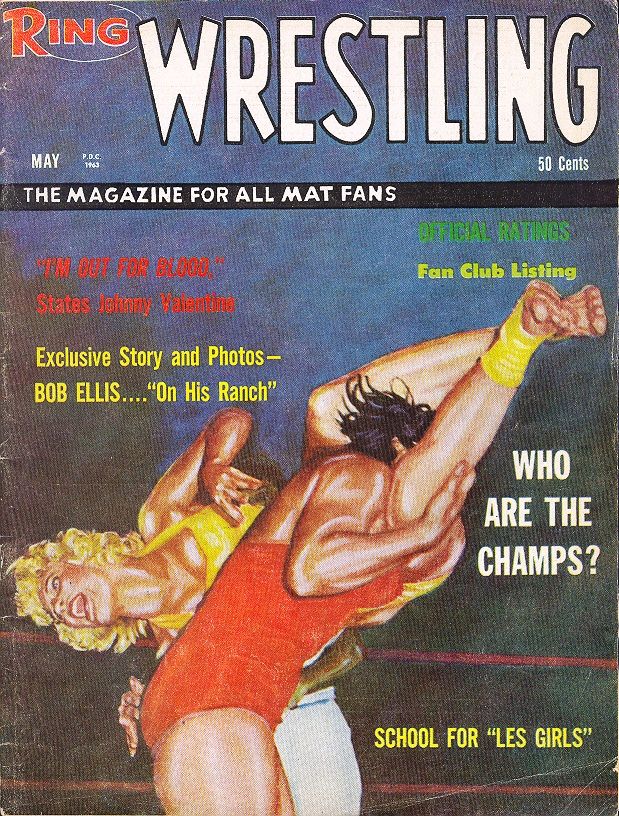 The Ring Wrestling May 1963 Magazine PWcatalog