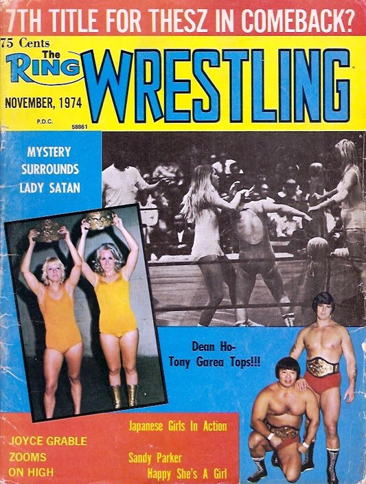 The Ring Wrestling November 1974 Magazine PWcatalog
