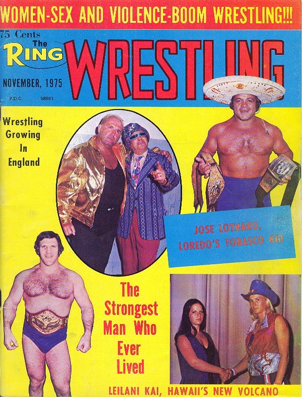 The Ring Wrestling November 1975 Magazine PWcatalog