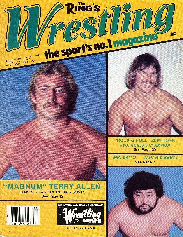 The Ring Wresting November 1983 Magazine PWcatalog