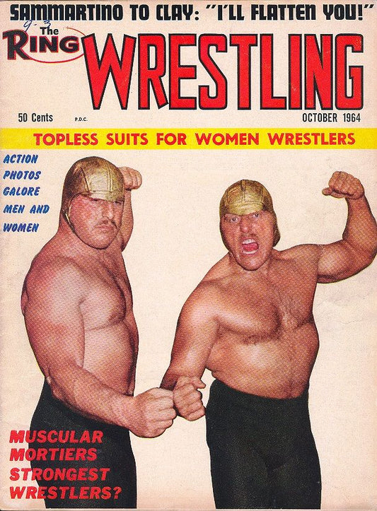 The Ring Wrestling October 1964 Magazine PWcatalog