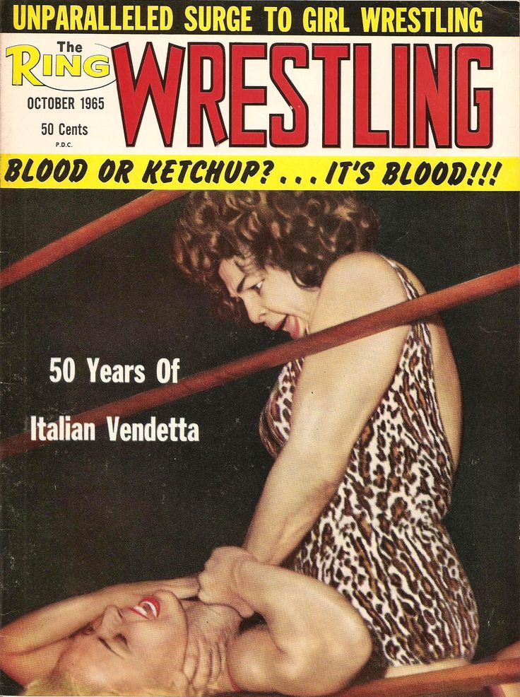 The Ring Wrestling October 1965 Magazine PWcatalog