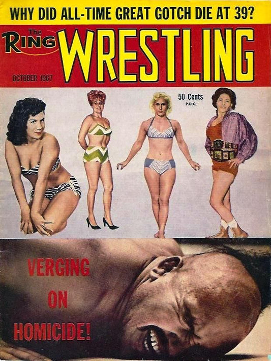 The Ring Wrestling October 1967 Magazine PWcatalog