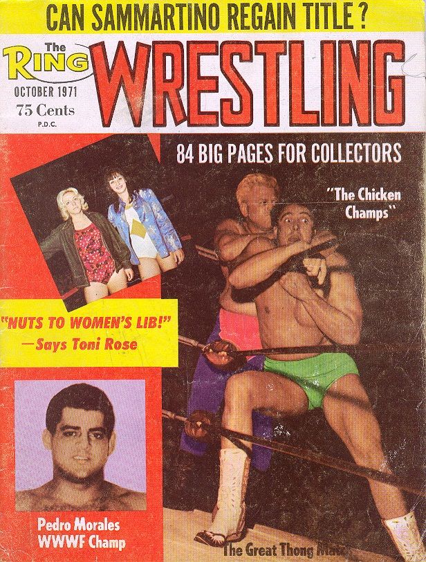 The Ring Wrestling October 1971 Magazine PWcatalog